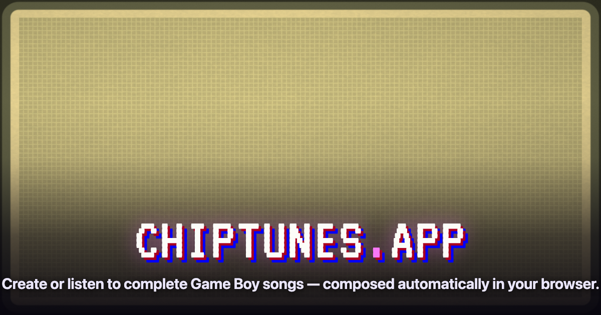 Chiptunes.app